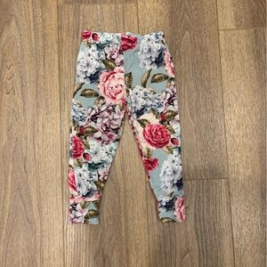 Posh Peanut Bamboo Floral Print Pants
